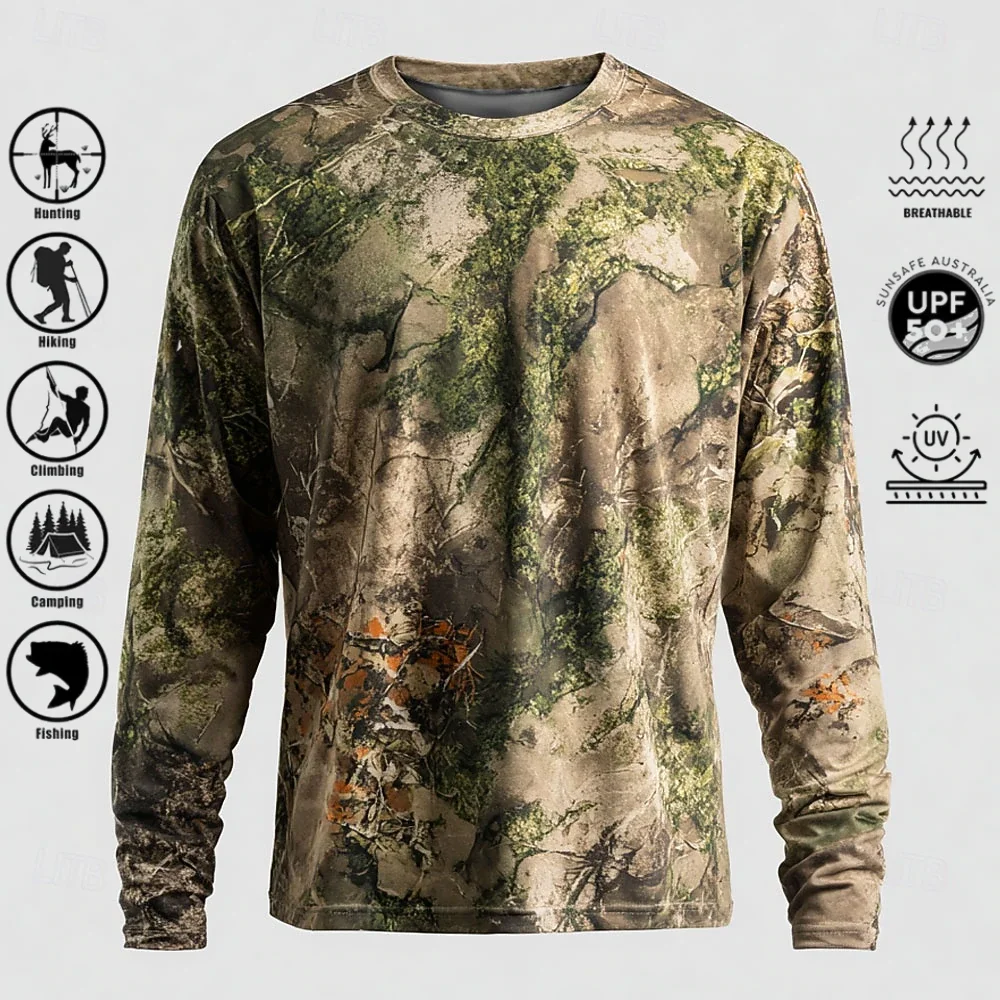 Мужская футболка с длинным рук – обзор и цена Outdoor Hunting Prints